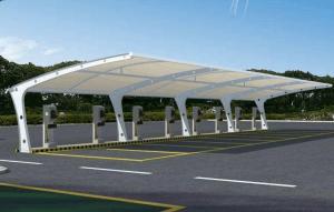 渭南湖膜结构停车棚