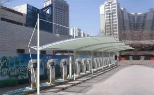 渭南湖膜结构停车棚