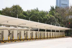 渭南湖膜结构停车棚