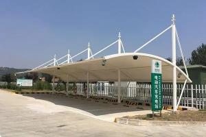 渭南湖膜结构停车棚